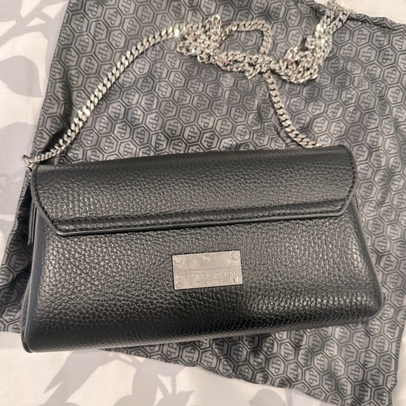 Philipp Plein shoulder bag w/ Black Crystal Skull - Picture 7 of 10